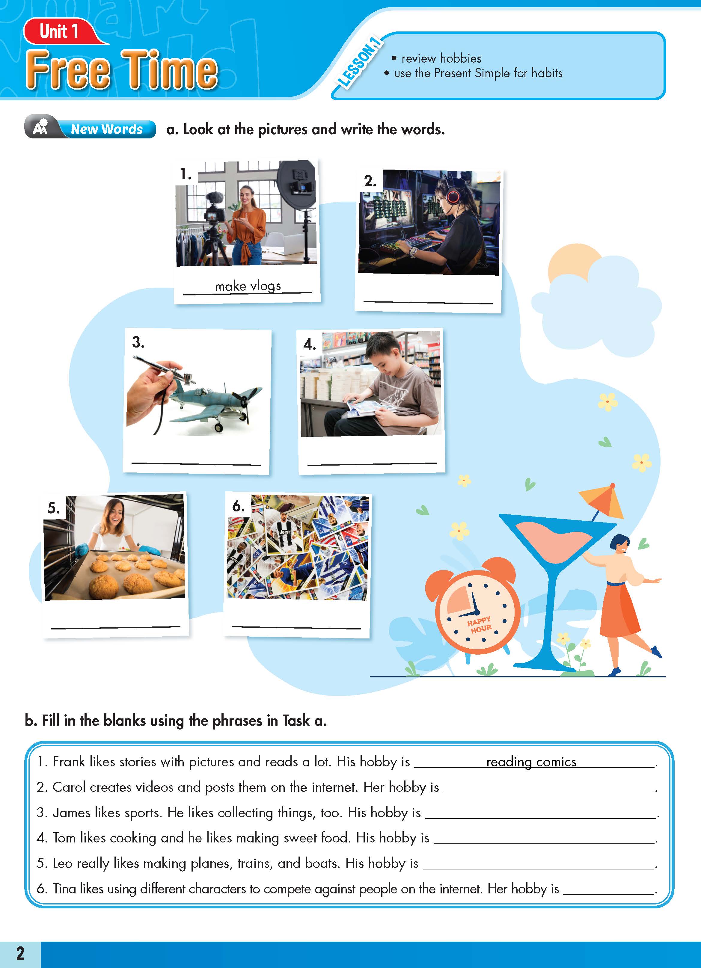 Sách - dtpbooks - Tiếng Anh 7 i-Learn Smart World Workbook (Sách bài tập)