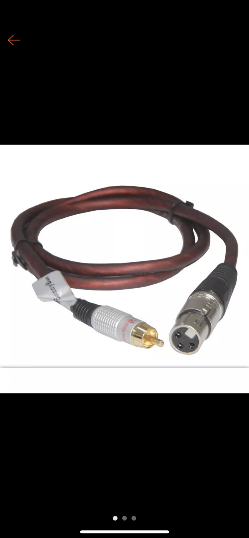 Dây Canon AV - cái, kết nối vang