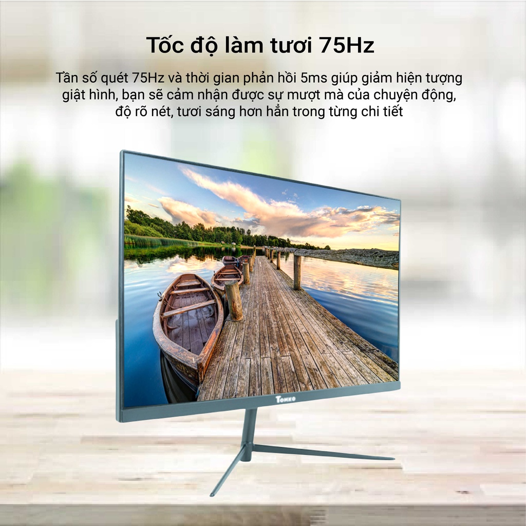 Màn Hình Máy Tính  K vision 22 inch T2221F 22_FHD VA 75Hz 5ms AMD Freesync 22 inch  20 inch  19 inch. Hàng Chính Hãng  Bảo Hành 12 tháng