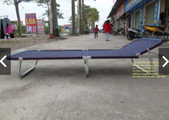 Giường Gấp Văn Phòng Khung Nhôm Cao Cấp