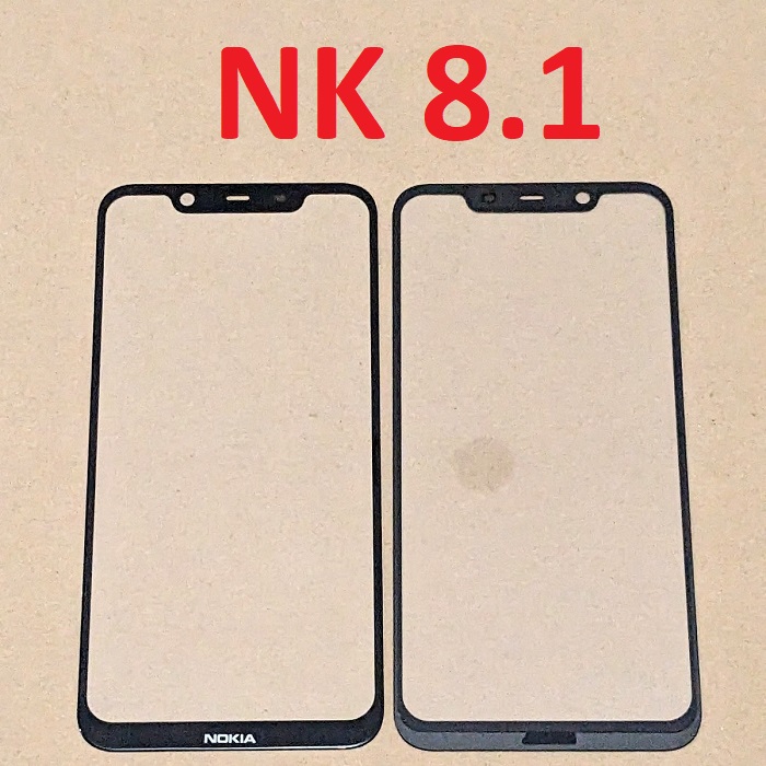 Nokia 8.1 glass panel for screen replacement, touch glass Press replacement parts