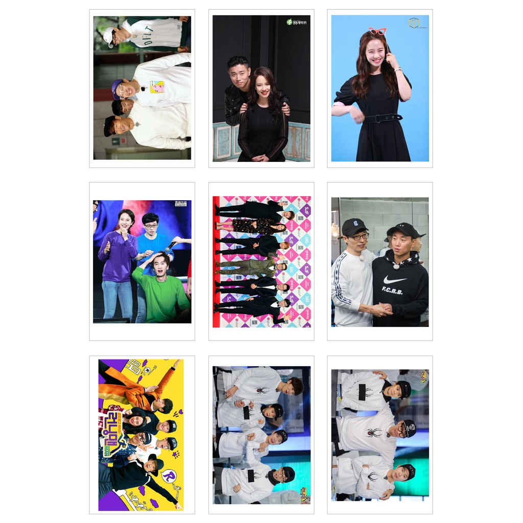 Lomo Card Ảnh RUNNING MAN ( 45 ảnh)