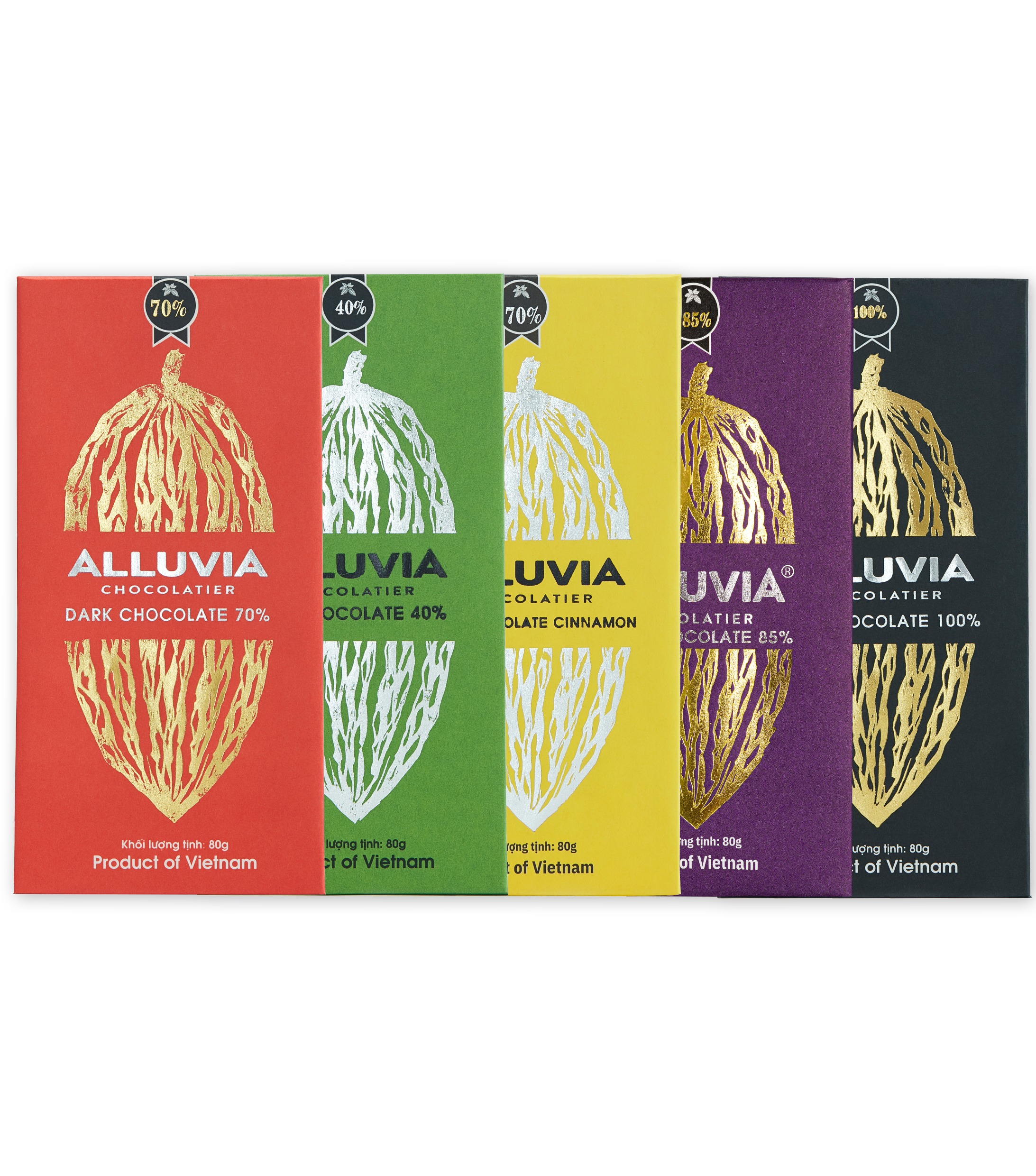Sô cô la đen Alluvia Dừa 80g
