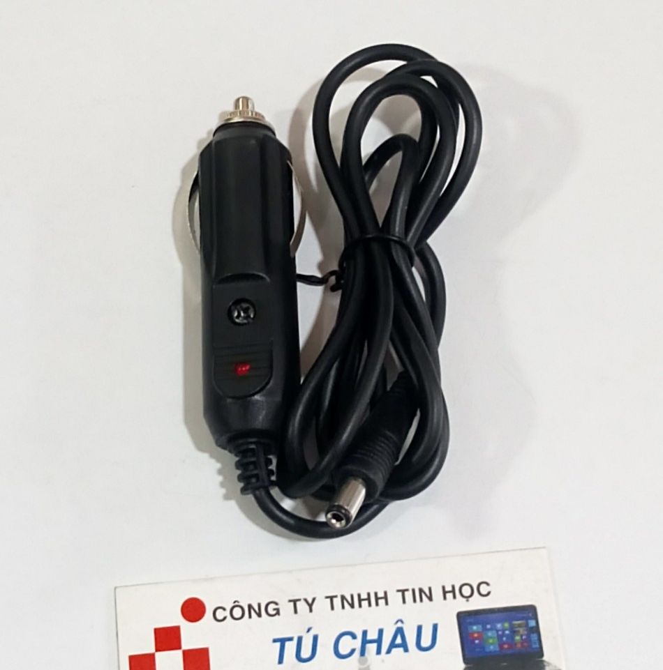 Cáp sạc trên Ô tô - Đầu tẩu sạc 12V - 24V trên Ô tô ( Đầu cắm 5.5mm X 2.1mm)