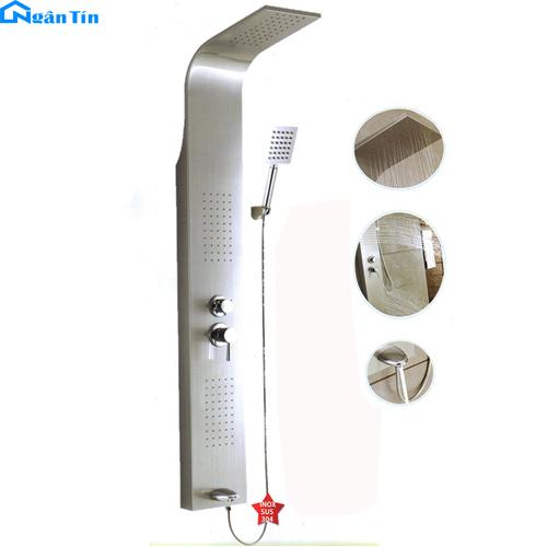 Bộ sen thuyền tắm đứng nóng lạnh massage Inox SUS 304 Protasa PT-104