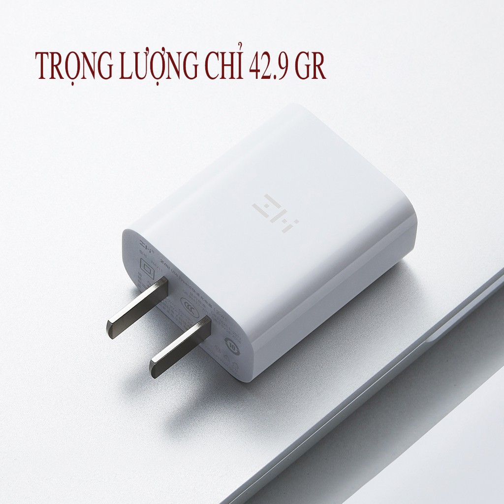 Củ Sạc Nhanh 20W Xiaomi Zmi Cổng USB Type C HA716