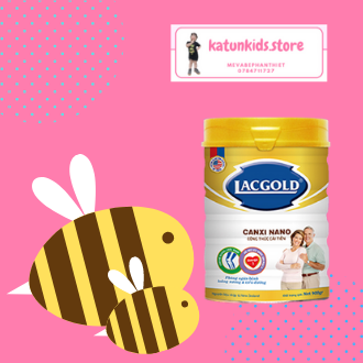 Sữa Bột LACGOLD CANXI NANO lon 900g