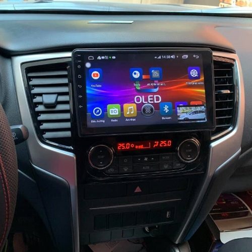 [Kho Hải Phòng] Màn Hình Android 9 inch Cho Xe TRITON - Có GPS Chỉ Đường Bằng NaviTel, điều khiển giọng nói, điều khiển vô lăng, Xem Camera Lùi - Đầu DVD Android Có Tiếng Việt, Tặng Kèm Mặt Dưỡng Giắc Zin Cho Xe