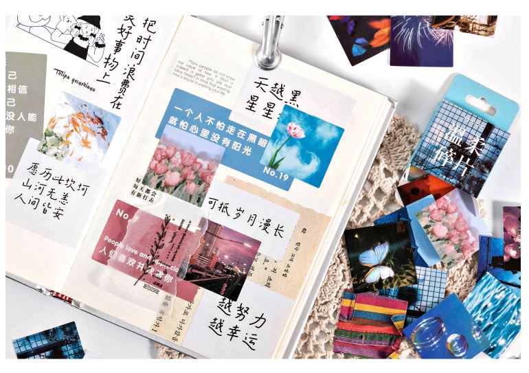 Bộ 46 Sticker Ký Ức E130