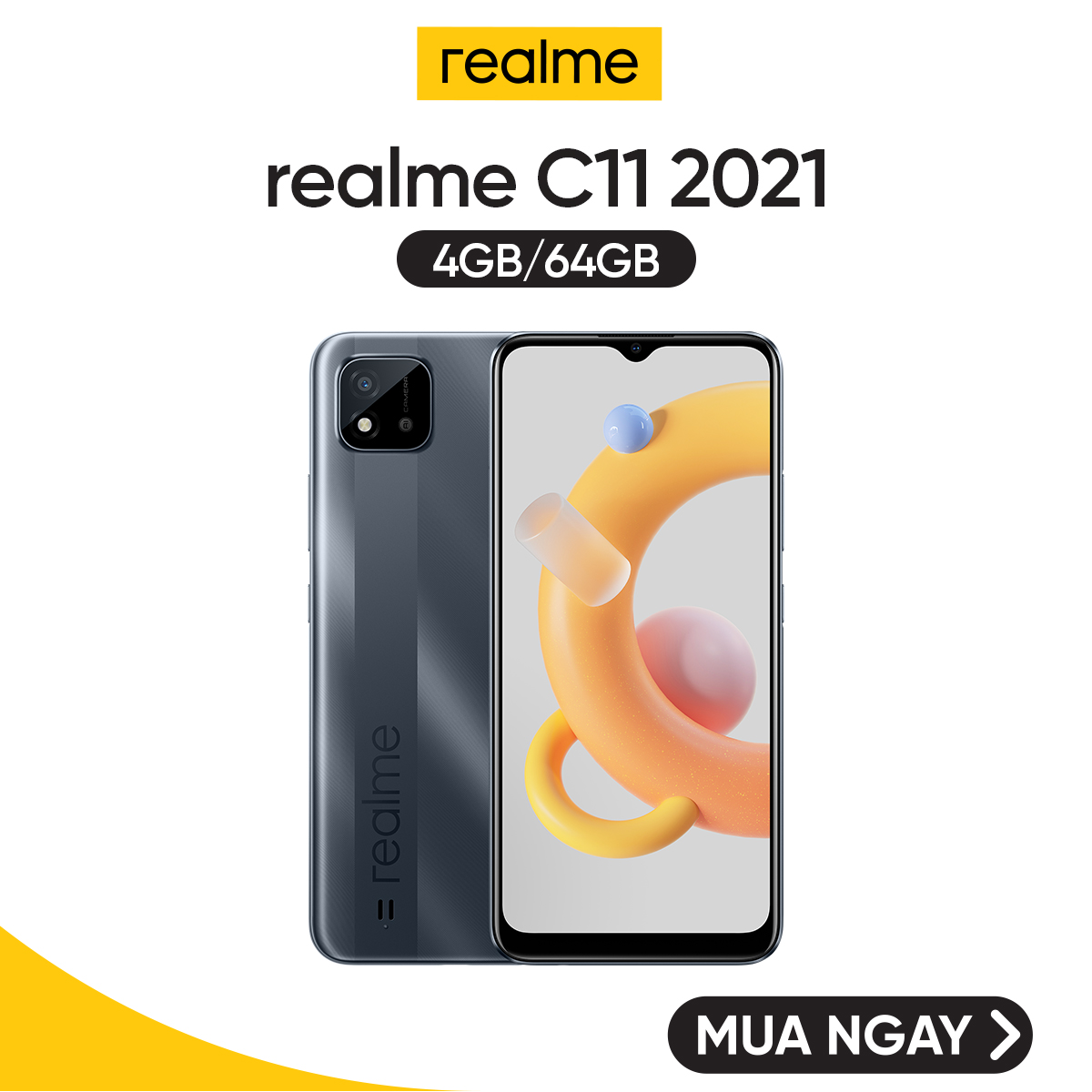 Điện thoại Realme C11 2021 (4GB/64GB)