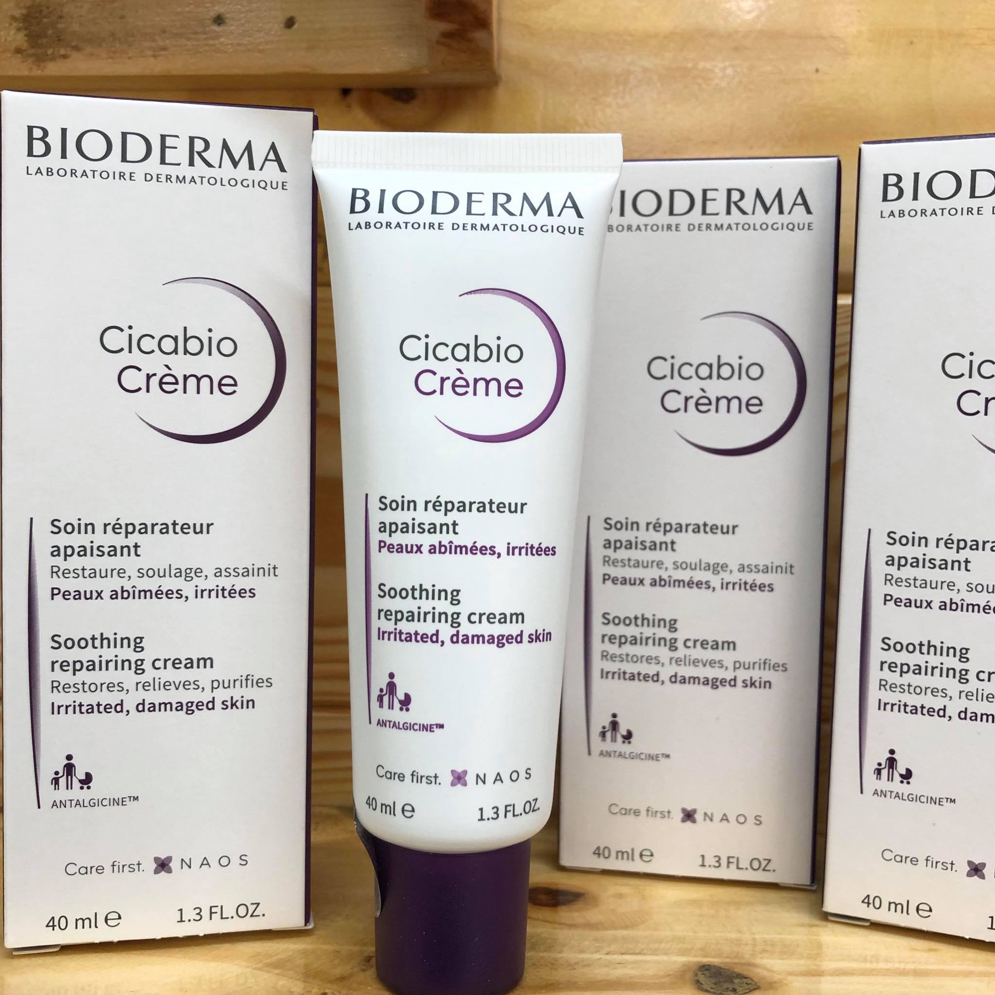 [HCM]Kem dưỡng Bioderma Cicabio Crème (40mL)