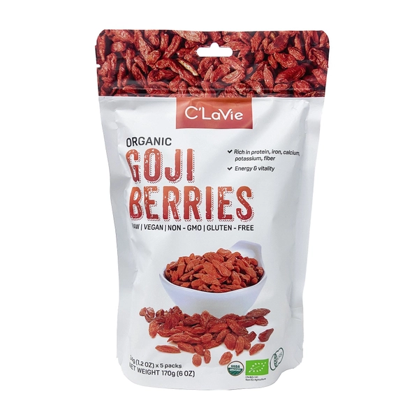 Kỷ tử hữu cơ Ninh Hạ Organic Goji Berries C'Lavie/ Organic Life