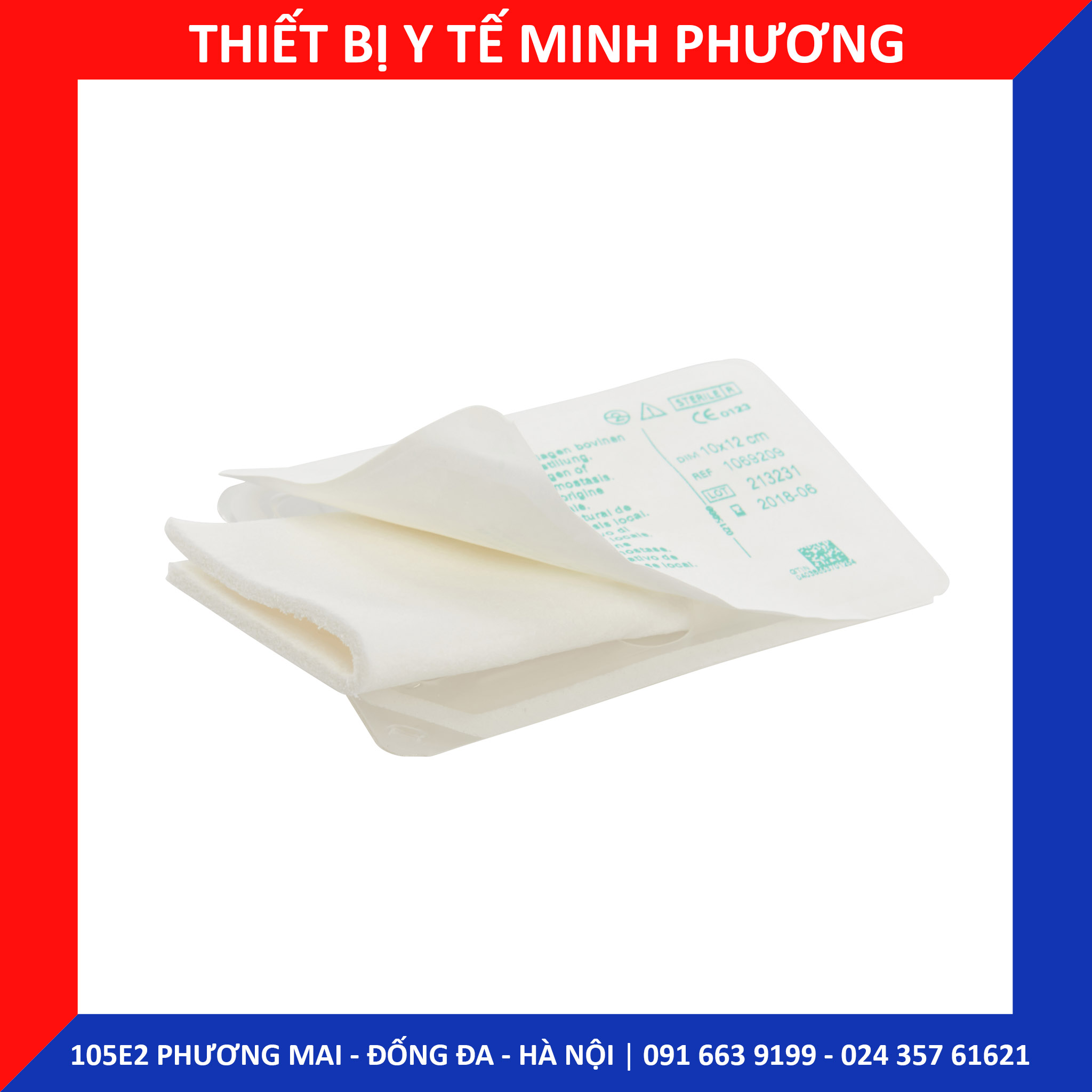 Bông xốp cầm máu Lyostypt