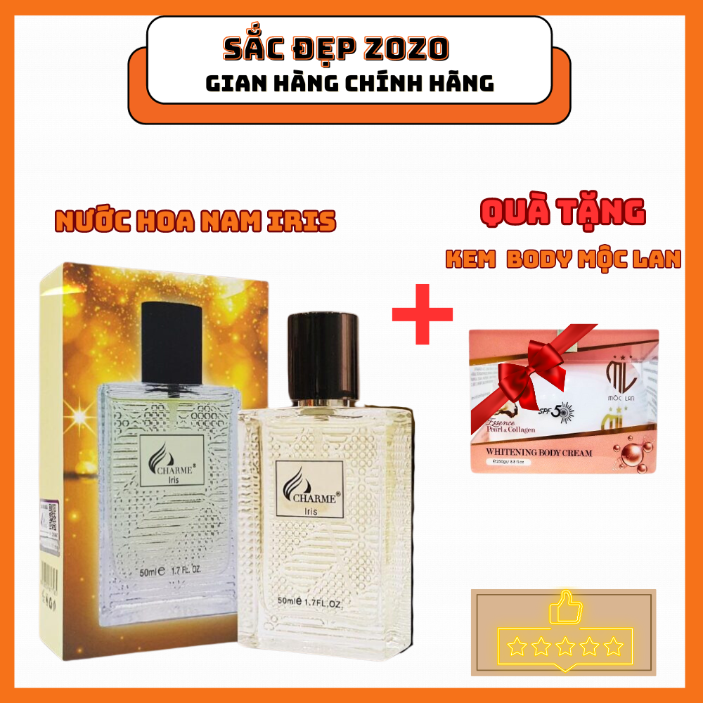 Nước hoa nam tính iris 50ml