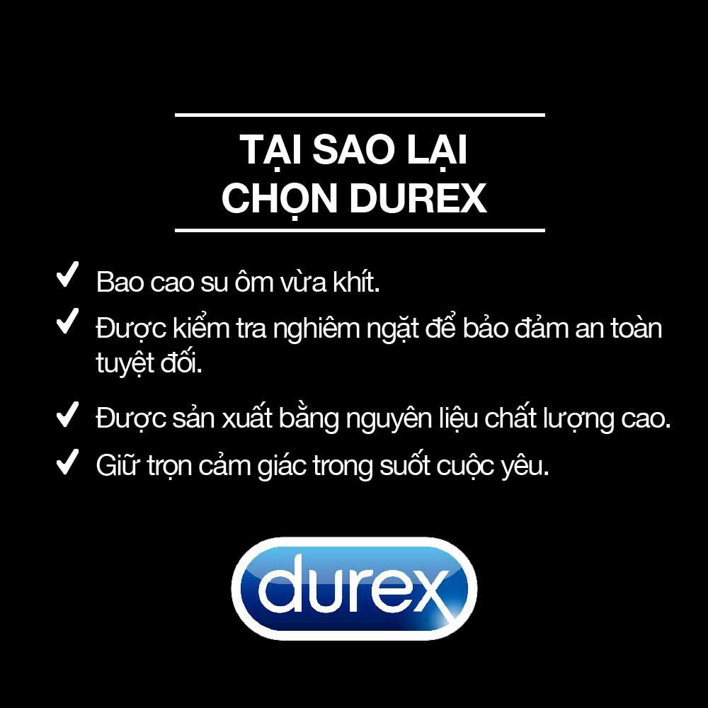 Bao Cao Su Durex Fetherlite Ultima Siêu Mỏng Size 52mm Fetherlite Ultima Hasaki Sản Phẩm Chính Hãng
