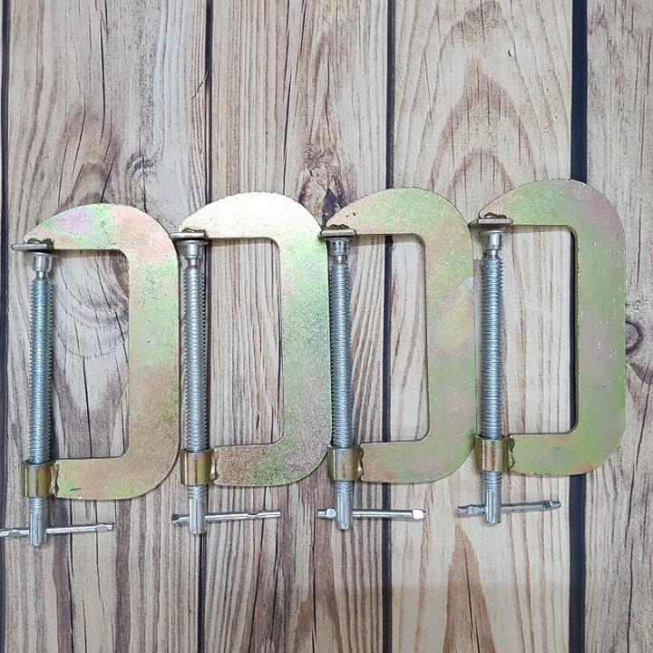 COMBO 4 CẢO VAM CHỮ C 6 INCH KẸP MAX 150 MM