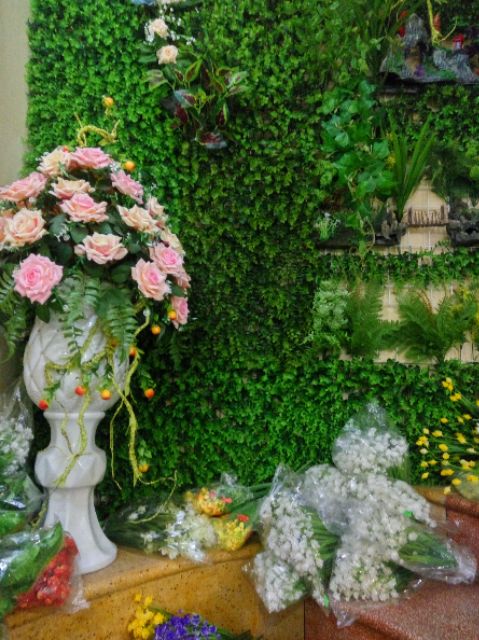Thảm cỏ nhân tạo - vỉ cỏ kích thước 40x60cm