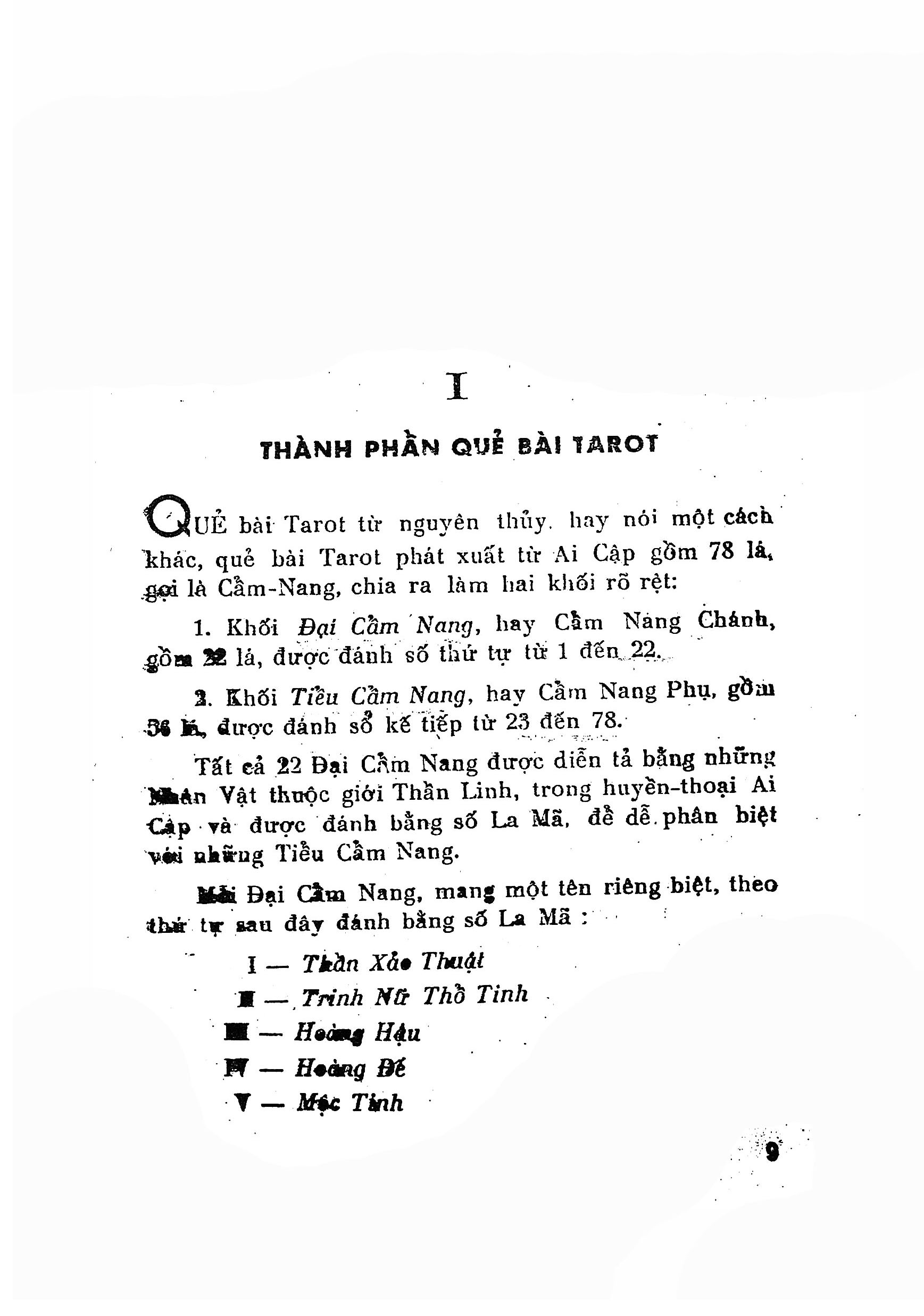 Quẻ Bói Bài Ai Cập Tarots Huyền Bí