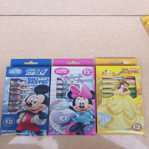 Sáp dầu 12 màu pastel