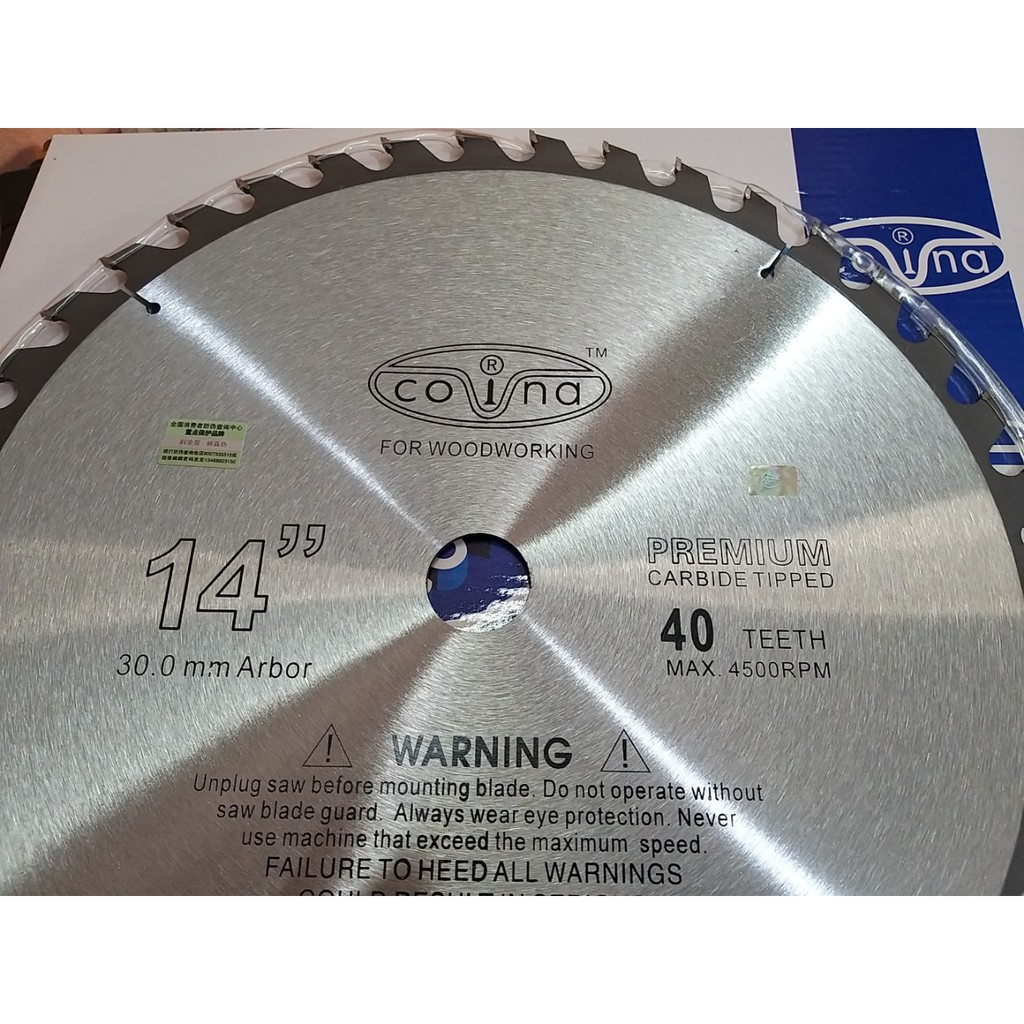 LƯỠI CƯA GỖ COVINA350-40 răng