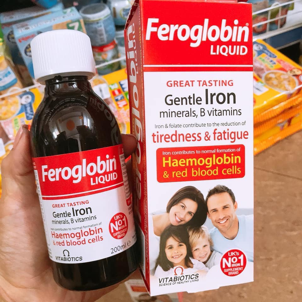 Siro Bổ Sung Sắt Feroglobin B12 Từ Anh