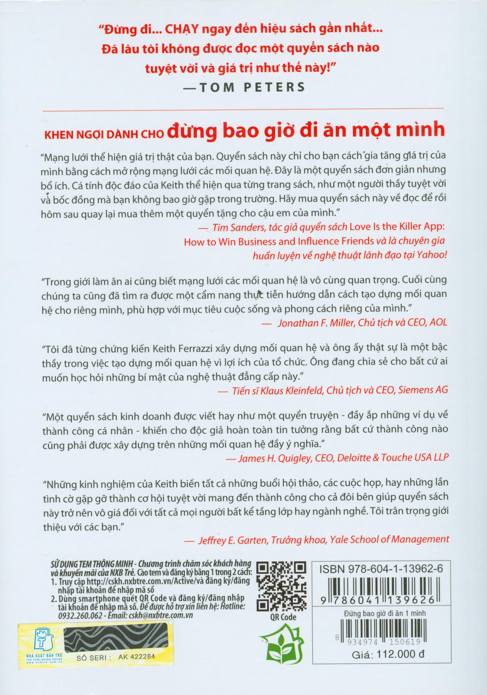 Đừng Bao Giờ Đi Ăn Một Mình