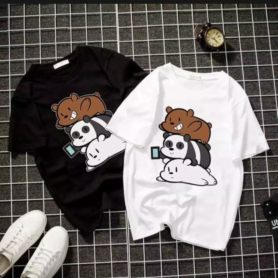 [HCM]áo thun UNISEX in hình siêu dễ thương