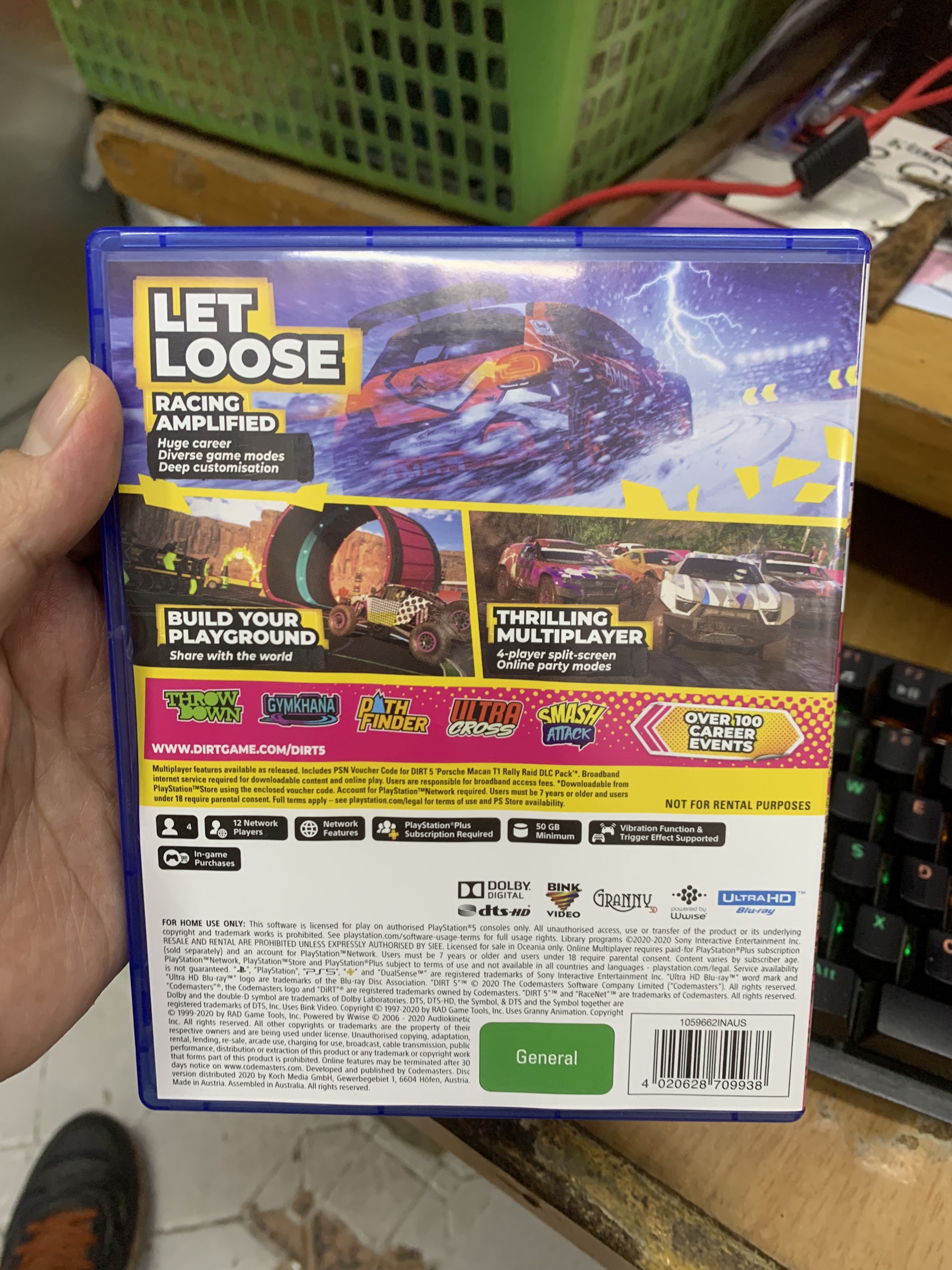 Đĩa Game Ps5 Dirt 5 Limited Edition
