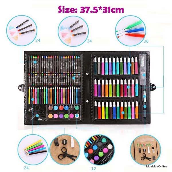 Hộp Màu 150 Chi Tiết Cho Bé Thỏa Sức Sáng Tạo
