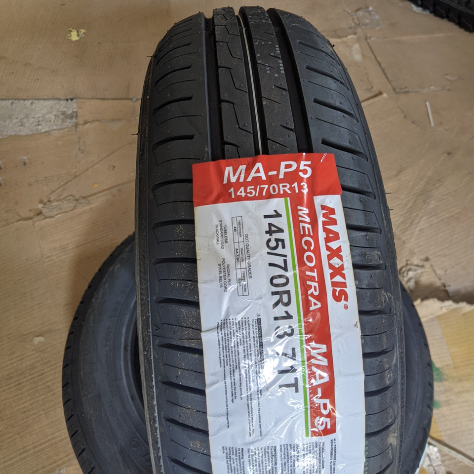 Free Ship 145/70R13 MAP5 Lốp ô tô MAxXIS Thái Lan