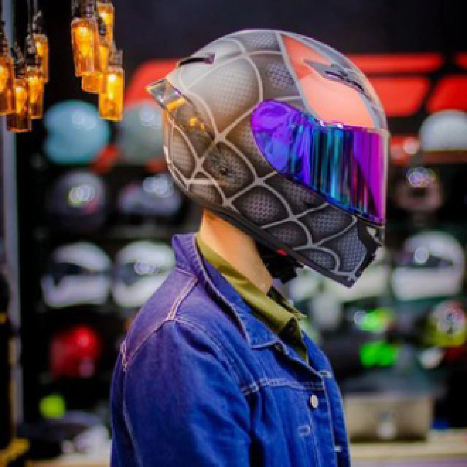 MŨ BẢO HIỂM FULLFACE EGO KESTREL - GARA20