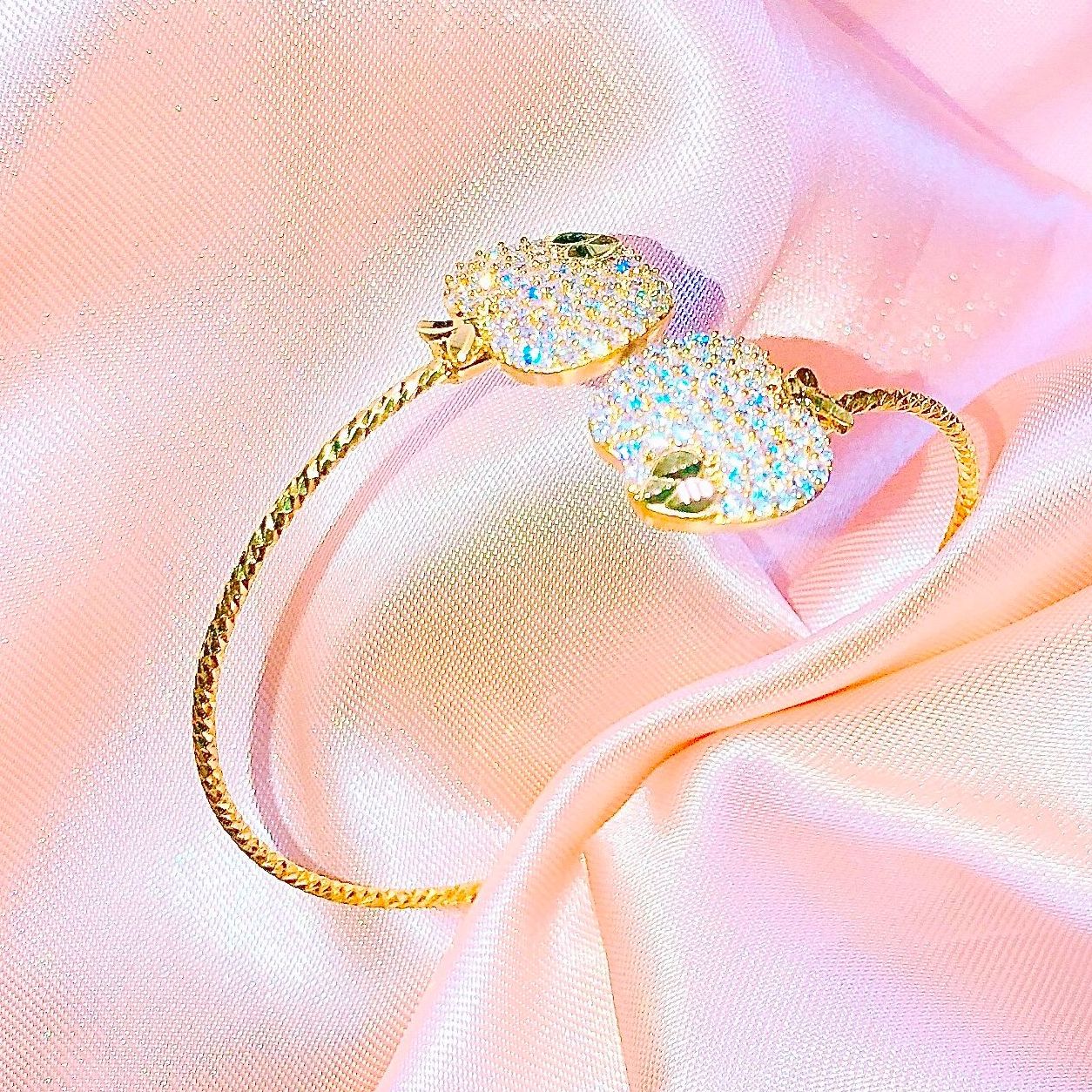 [HCM]Vòng tay nữ mạ vàng 18k  lắc tay mạ vàng non 24k cao cấp phong thủy mang tài lộc may mắn dễ thương tinh tế Trang sức Gami L010