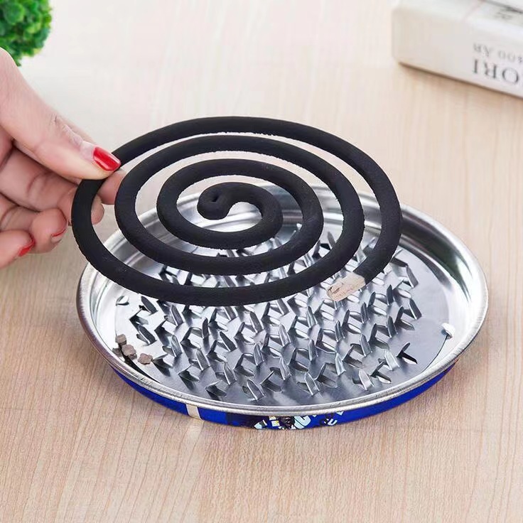 Mosquito incense tray safe cover stainless steel material