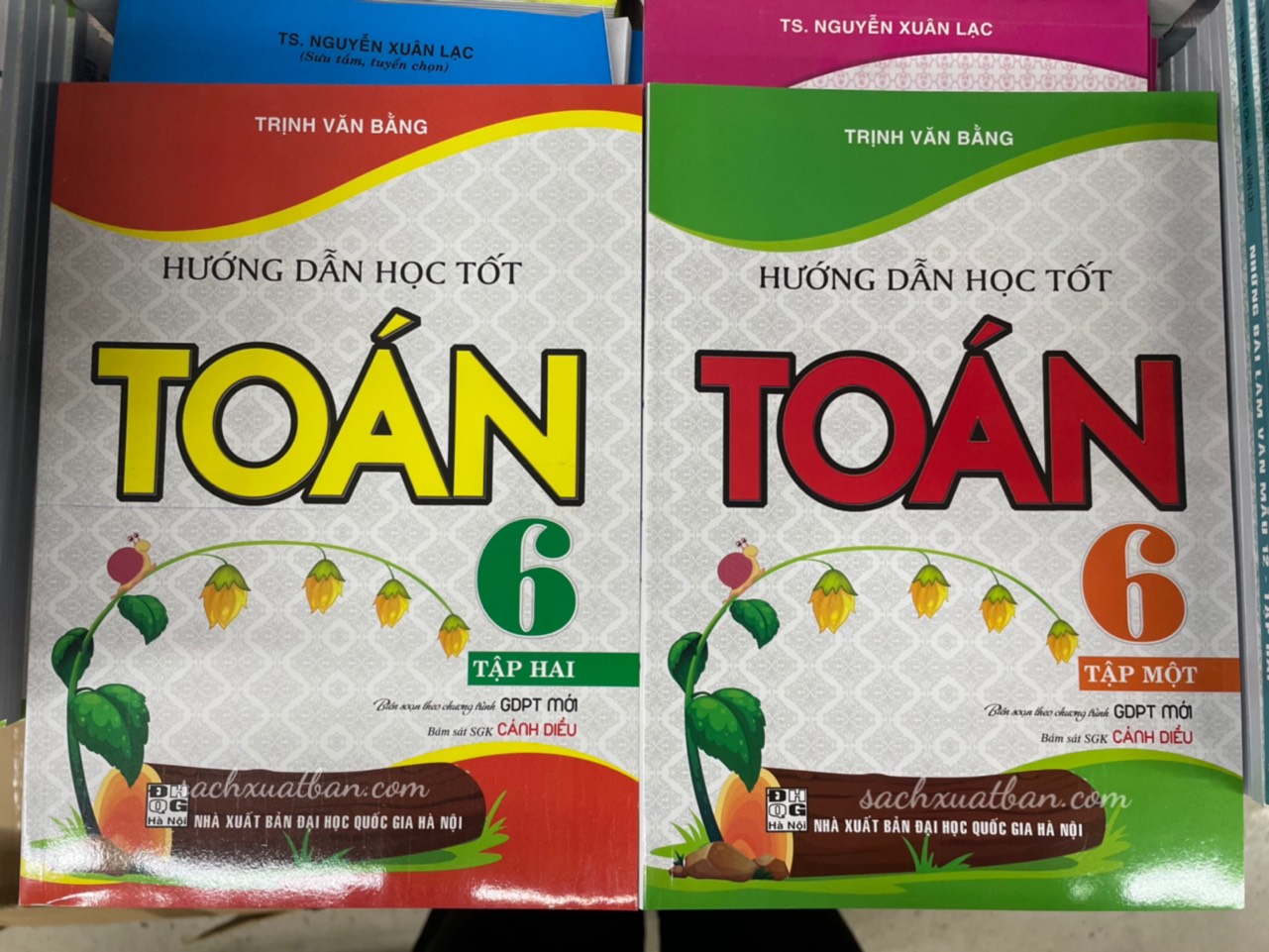 Combo Hướng Dẫn Học Tốt Toán 6 - Tập 1+2 (Bám Sát SGK Cánh Diều)