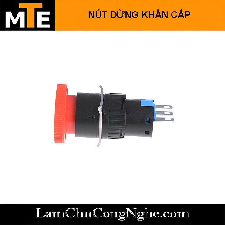 Nút nhấn dừng khẩn cấp Phi 16 250V 3A AB6