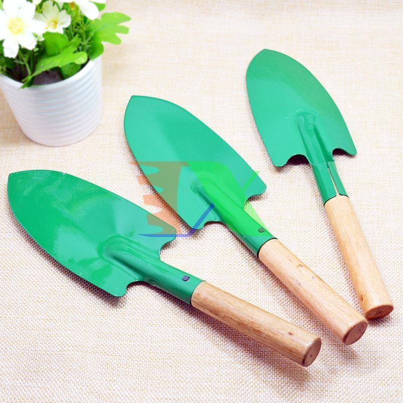 Shovel gardening mini wooden handle txe-04, shovel powder coating, shovel planting, shovel for baby