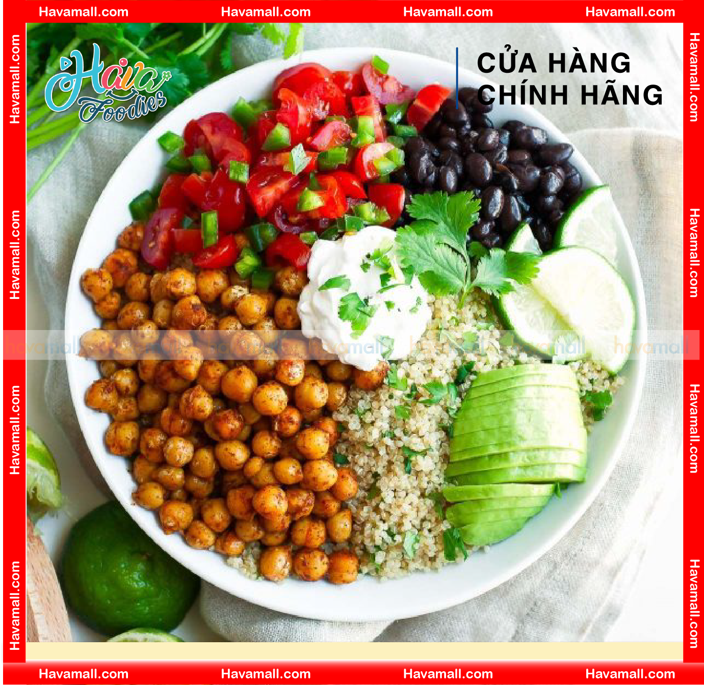[HOÀN TIỀN MAX 10%]Đậu Gà Trắng Havafoodies – White Chickpeas