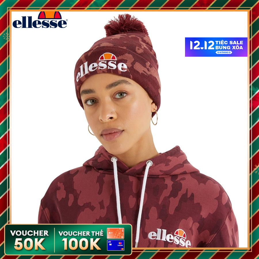 VOUCHER 200K ELLESSE Nón thể thao unisex Velly Camo Beanie 620891
