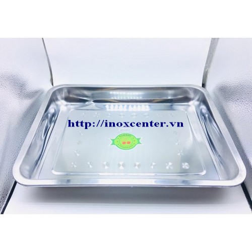 [HCM]Khay mâm inox sâu
