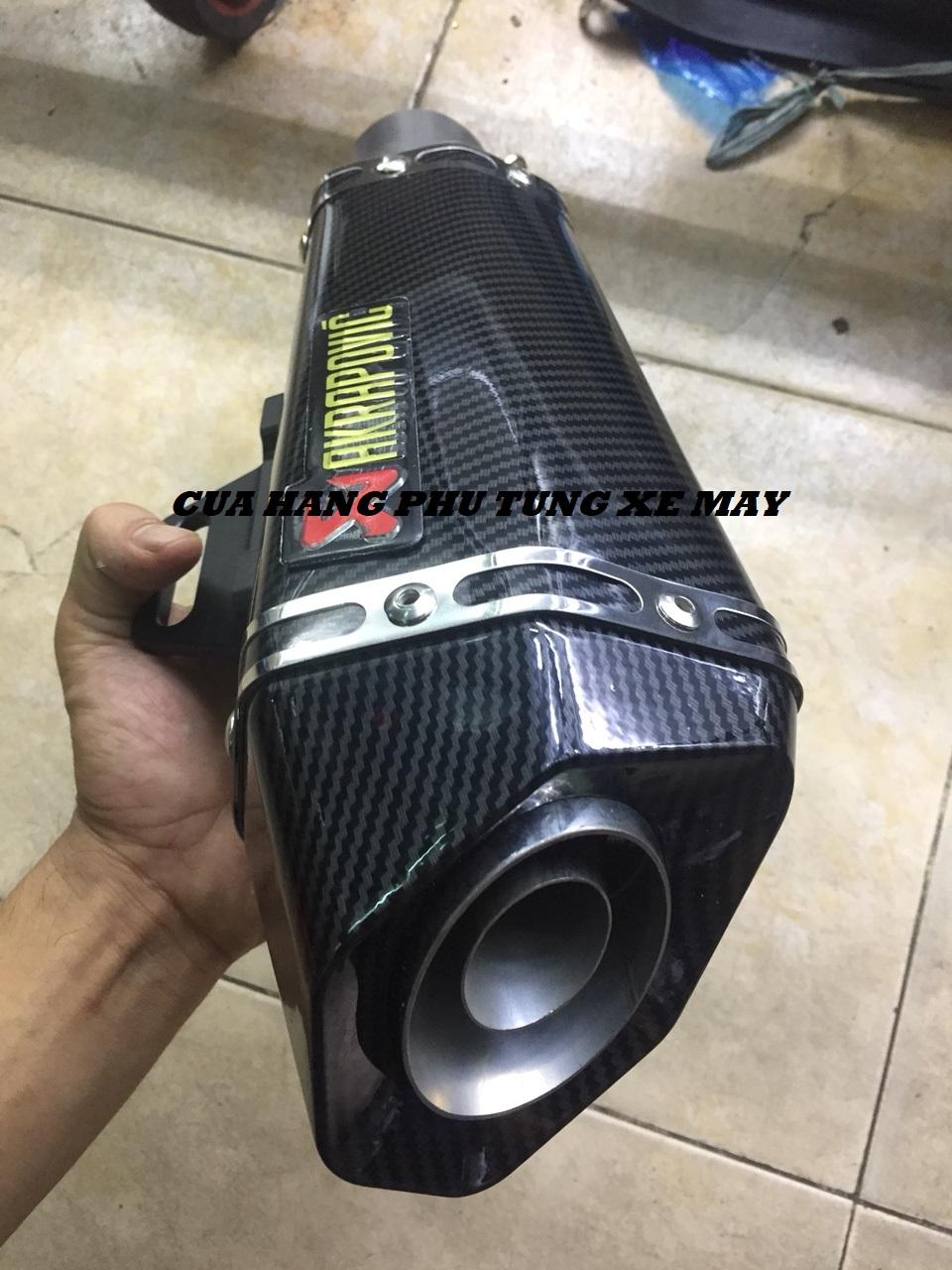 Lon pô Akrapovic A6 - Hàng nhập