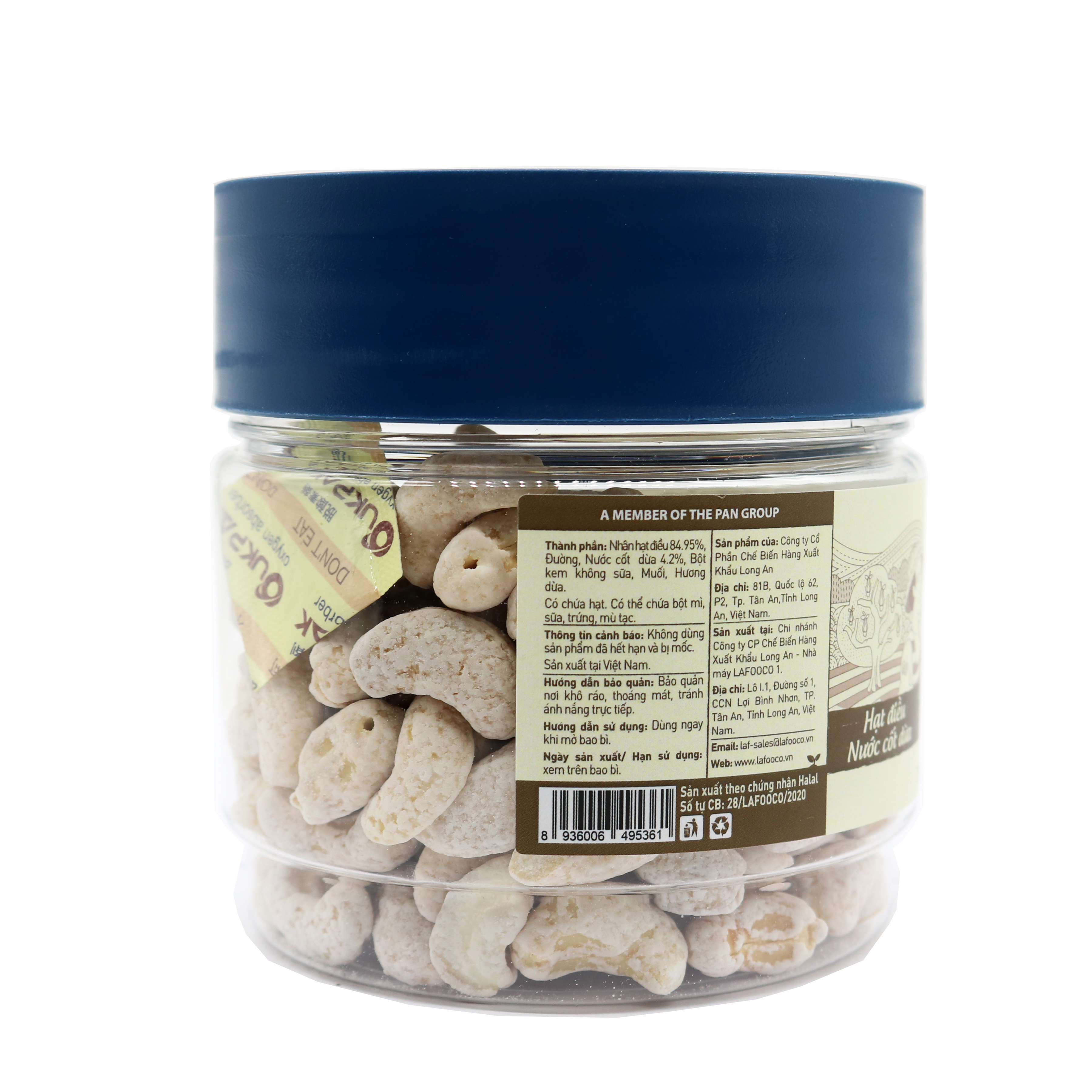 LAFOOCO Hạt Điều Nước Cốt Dừa 200g