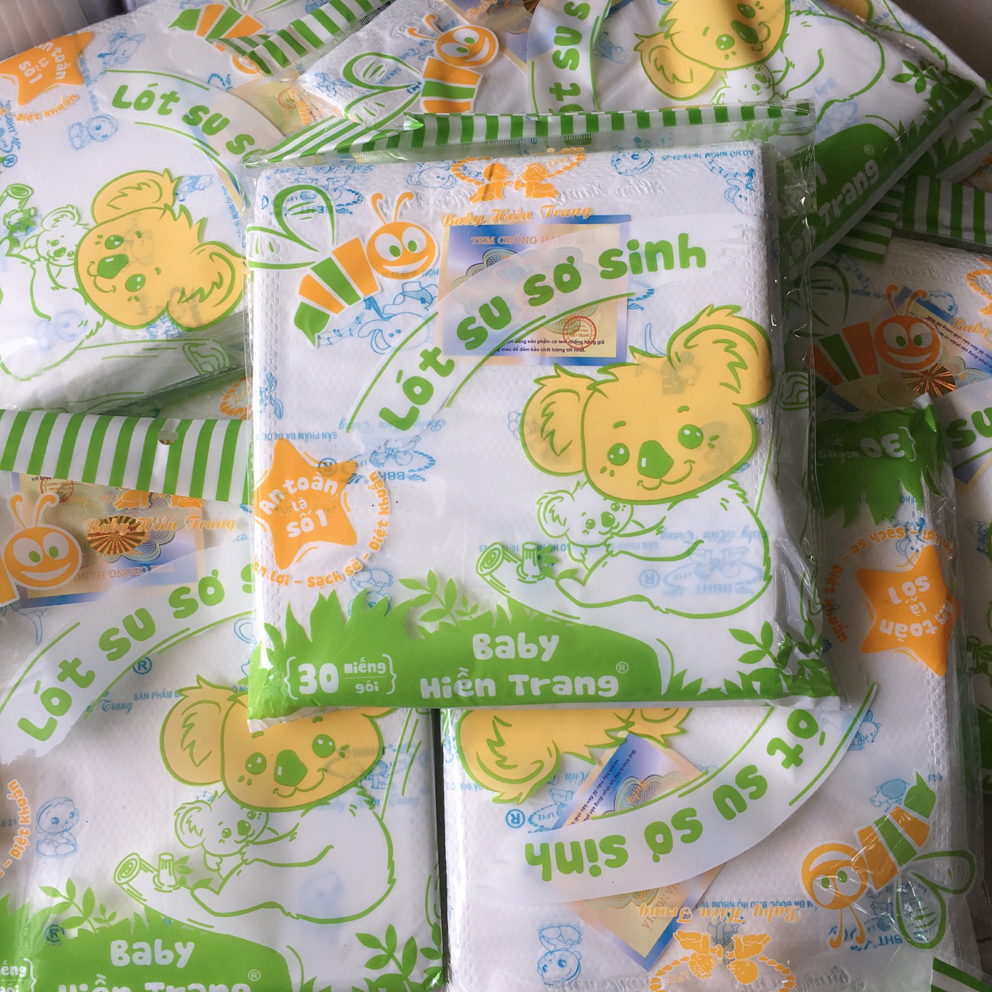 Lót su sơ sinh Hiền Trang