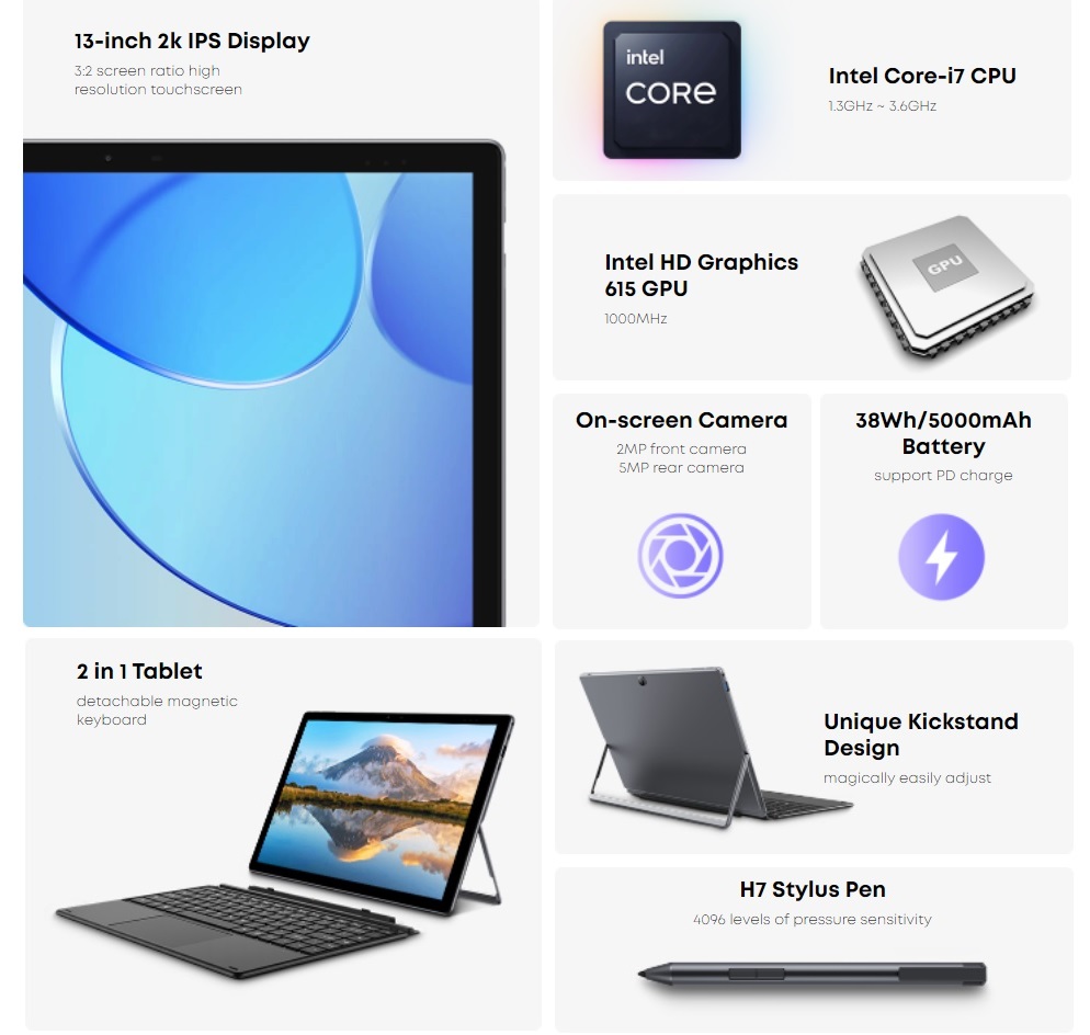 [Trả góp 0%]Chuwi Ubook XPro