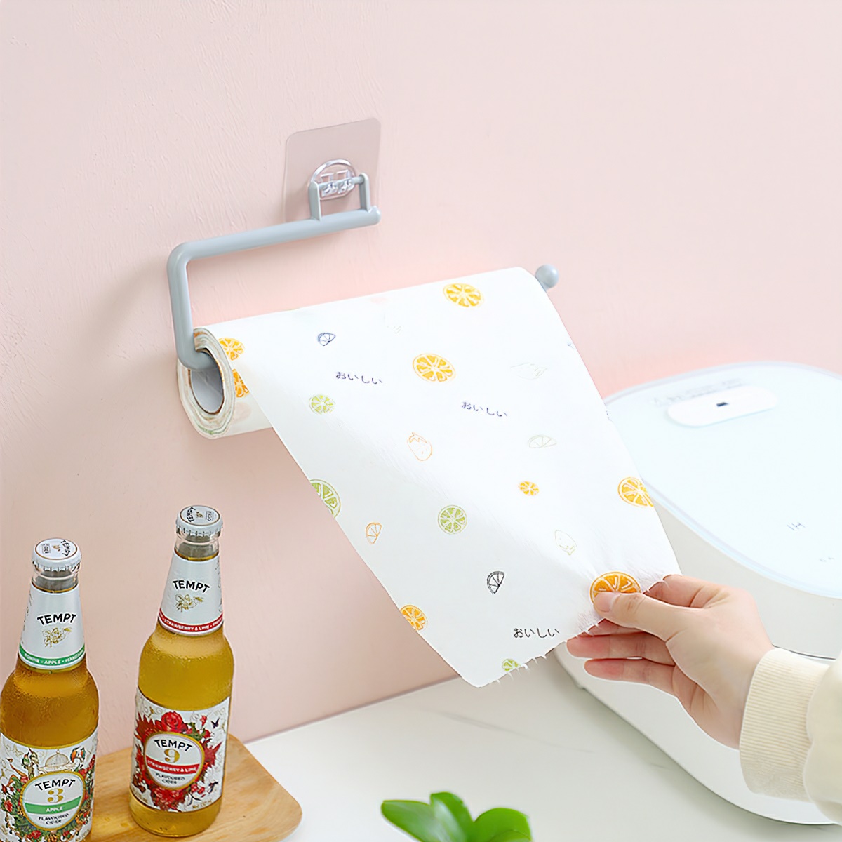 Giá treo cuộn khăn giấy tiện lợi chuyên dụng cho nhà bếp, nhà tắm - SHOPER