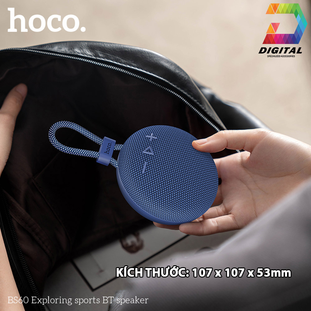Loa Bluetooth Mini TWS V5.2 Hoco BS60 Chính Hãng