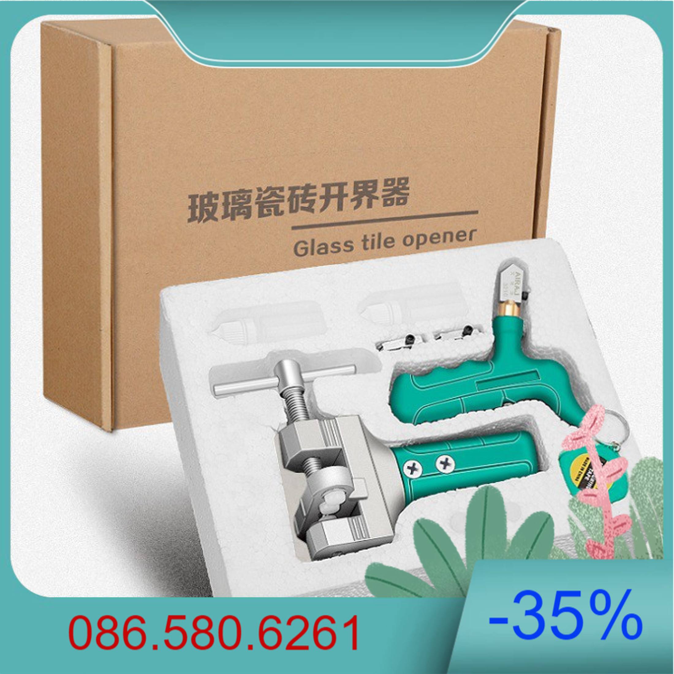 Bộ Dụng Cụ Cắt Gạch Men Cắt Kính