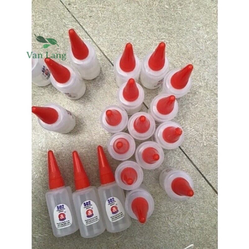 Keo 502, keo dính 3 giây lọ nhỏ
