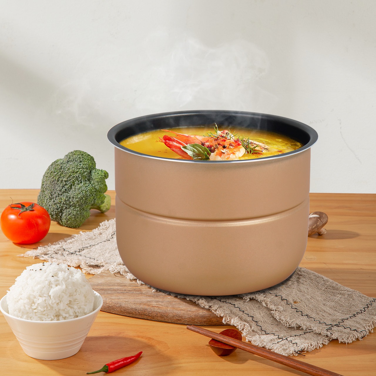 Nồi áp suất điện tử 6L Sato 6AS039D