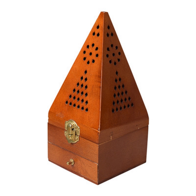 Middle East Incense Burner Version 20cm Tower Wooden Smoked Incense Burner Singapore