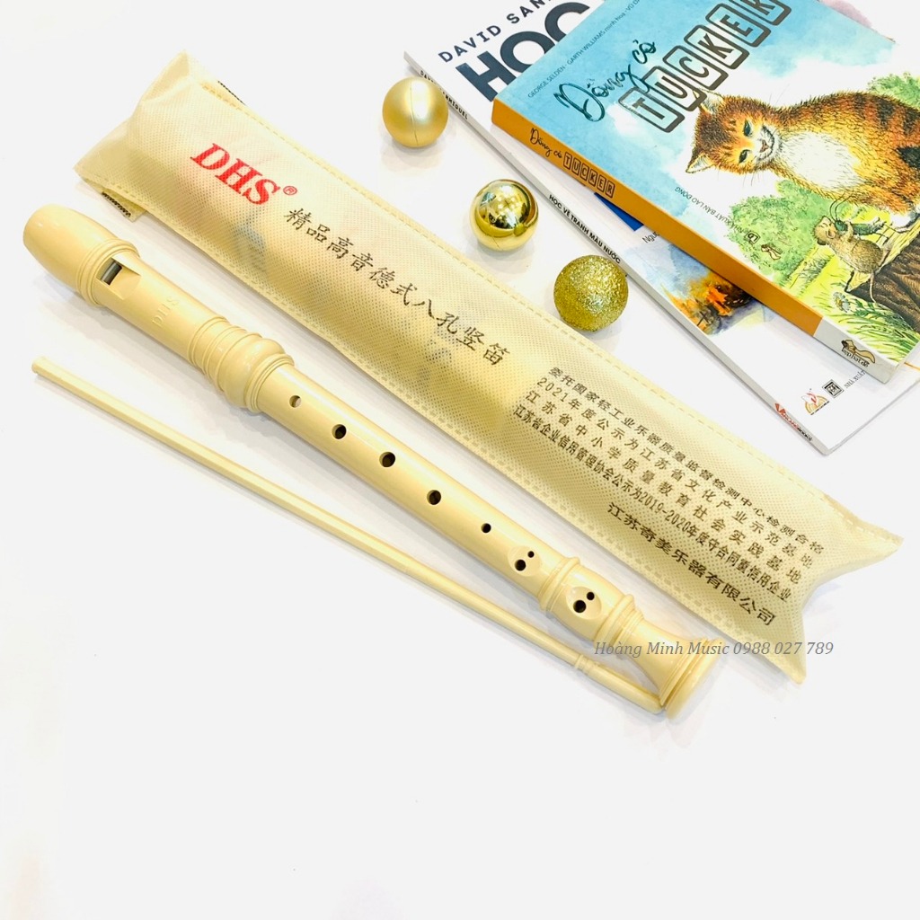 Sáo Recorder DHS 8 lỗ dễ thổi dành cho học sinh